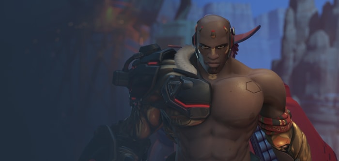 Doomfist menacing look OW2
